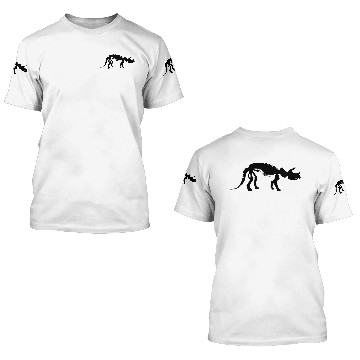 Discover Triceratops Gift Dinosaur Fossil 3D T Shirts