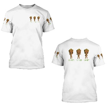 Discover I Am Groot 3D T Shirts