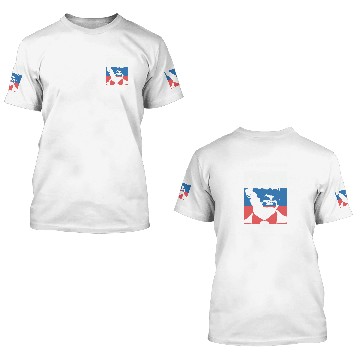 Discover Putin on Flag 3D T Shirts