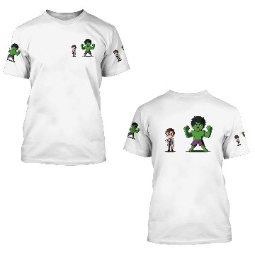 Discover Hulk Crash 3D T Shirts