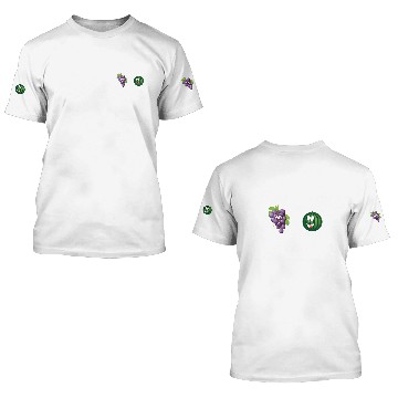Discover Funny Food Design - Grape & Melon 3D T Shirts
