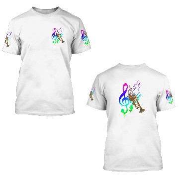 Discover Trumpet 3D T Shirts