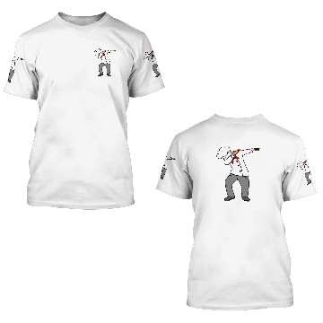 Discover funny chef dance dabbing dab 3D T Shirts