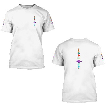 Discover Solar system planets cosmos 3D T Shirts