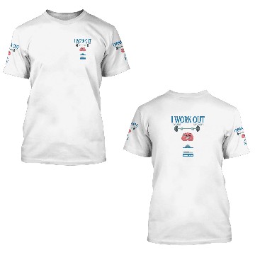 Discover I Work Out Growth Mindset - Positive Thinking 3D T Shirts