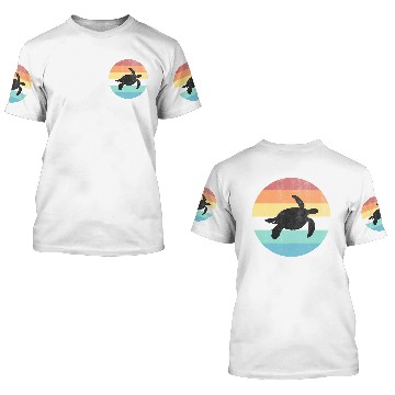 Discover Sea turtle 3D T Shirts