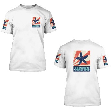Discover Starfish 3D T Shirts