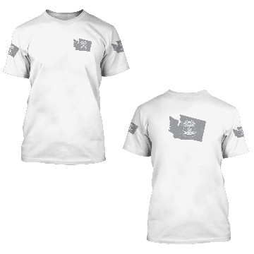 Discover Washington State Trooper 3D T Shirts Washington Highway