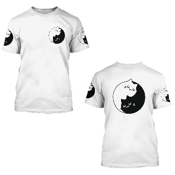 Discover Ying Yang 3D T Shirts