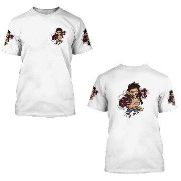 Discover Luffy - Fourth Gear 3D T Shirts