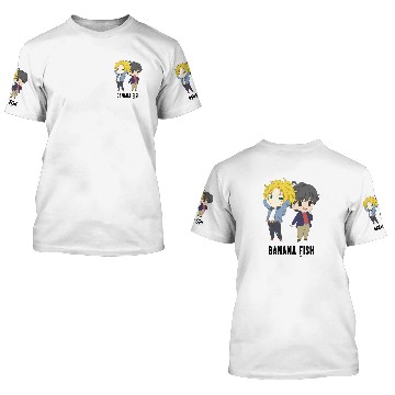 Discover Banana Fish 3D T Shirts