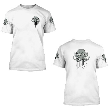 Discover graffiti ink drop paint spray evil octopus octopus 3D T Shirts