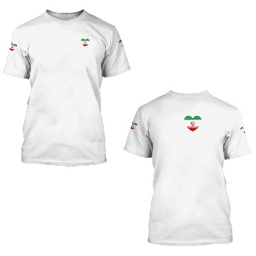 Discover I Love Iran 3D T Shirts