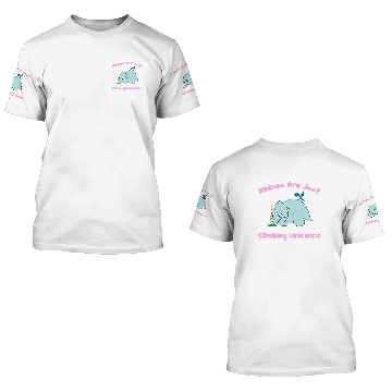 Discover Rhinos Are Just Chubby Unicorns 3D T Shirts
