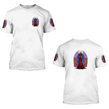 Discover SANTA MUERTE 2 - OCCULT 3D T Shirts