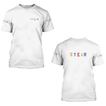 Discover Steam Technology Engineering Art Stem 3D T Shirts