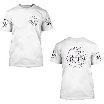 Discover summer camp 3D T Shirts