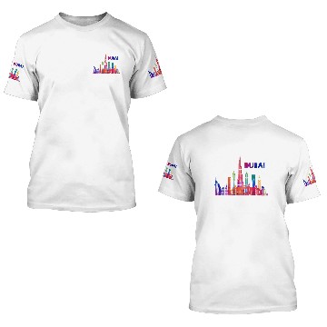Discover Dubai 3D T Shirts