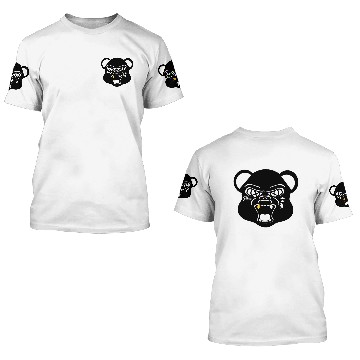 Discover Solehouette Oreo Bear 3D T Shirts