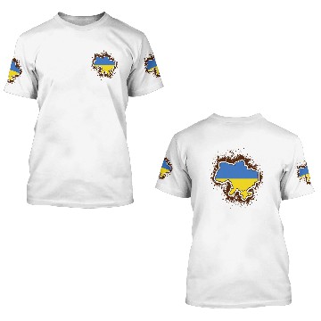 Discover Ukraine 3D T Shirts