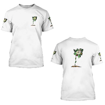 Discover colorful flower 3D T Shirts