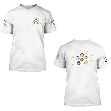 Discover Ladybug to color and shape learn for children 3D T Shirts