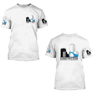 Discover Construction Life 3D T Shirts