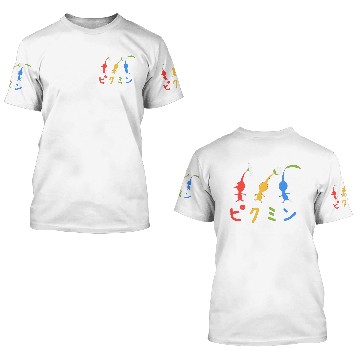 Discover Pikmin Stylized 3D T Shirts