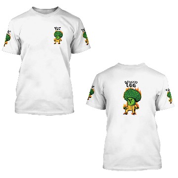 Discover Broccoli aura 3D T Shirts