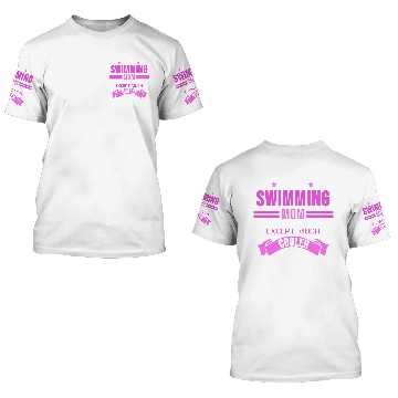 Discover Swimming Mom 3D T Shirts Swimmer Swim Swimsuit Gift