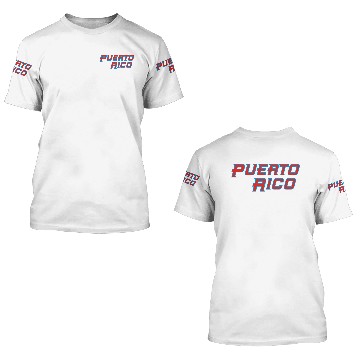 Discover Puerto Rico 3D T Shirts