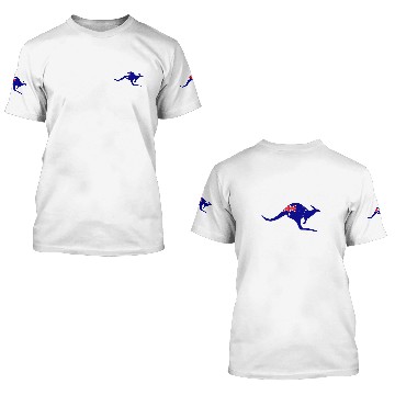 Discover Australia - AUS - Kangaroo - Sydney - Melbourne 3D T Shirts
