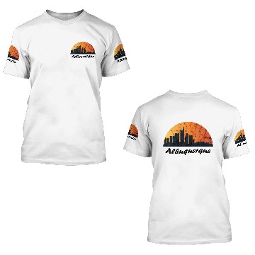 Discover Albuquerque 3D T Shirts