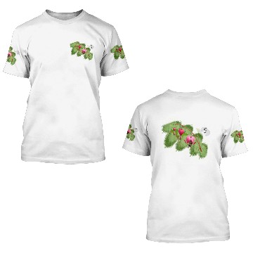 Discover Bleeding Heart Bee 3D T Shirts