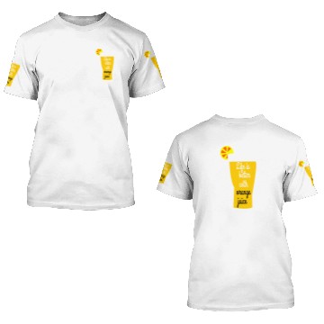 Discover orange juice 3D T Shirts