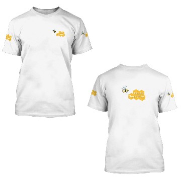 Discover Sweet honey bee collection 3D T Shirts