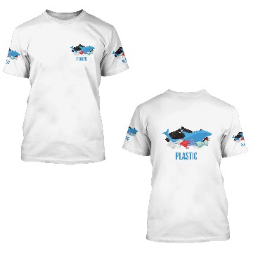 Discover Fed up with plastic, environmental protection 3D T Shirts