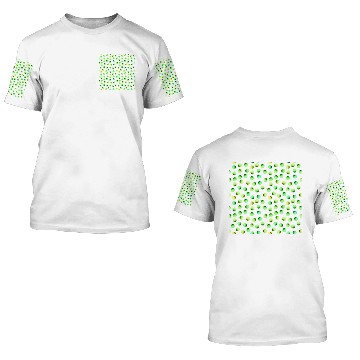 Discover Green Polka Dots 3D T Shirts