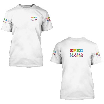 Discover SPED Special Education Teacher educators gift 3D T Shirts