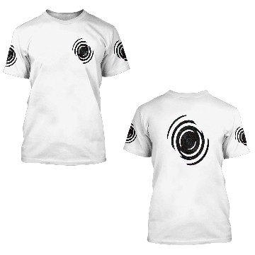 Discover Violet Neon Spirale 3D T Shirts