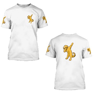 Discover Dabbing Dab Labradoodle Golden Doodle Dog Gift 3D T Shirts