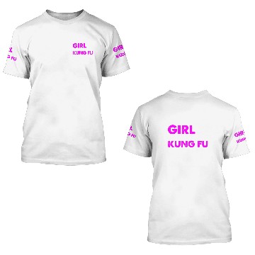 Discover Kung Fu Girl 3D T Shirts