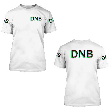 Discover Drum & Bass Anaglyph Rave - DNB Raving 3D T Shirts