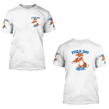 Discover Field Day 2019 Flossing Fox 3D T Shirts
