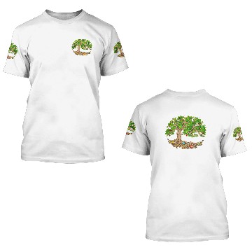 Discover Tree of life Poster 3D T Shirts