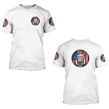 Discover Abraham Lincoln President on 4th Of July 3D T Shirts