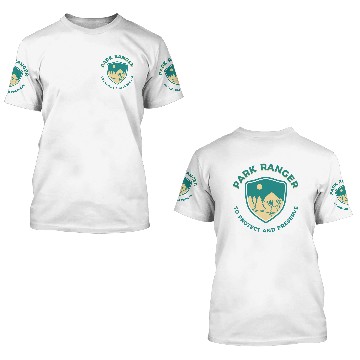 Discover Park Ranger 3D T Shirts