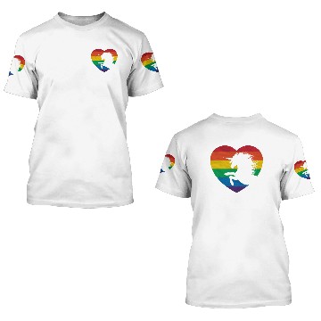Discover Rainbow Unicorn 3D T Shirts