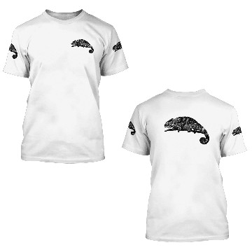 Discover chameleon black 3D T Shirts