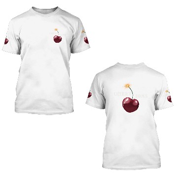 Discover Cherry bomb big 3D T Shirts